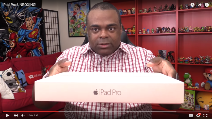 iPad Pro unboxing