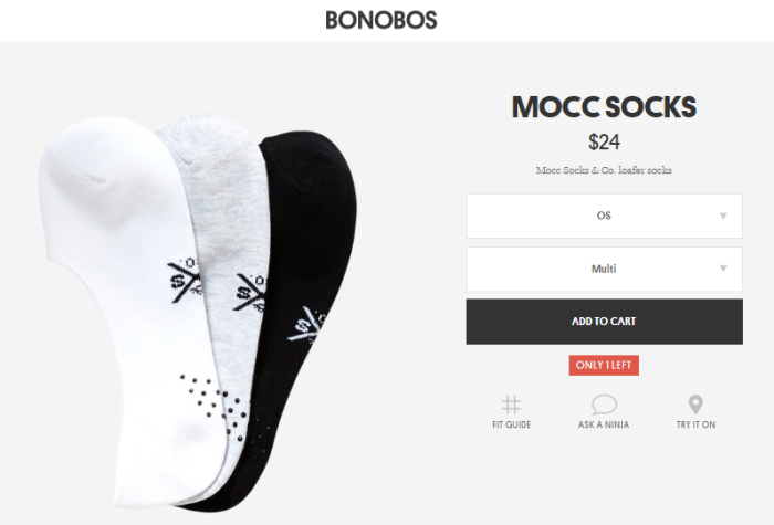Bonobos x Mocc Socks
