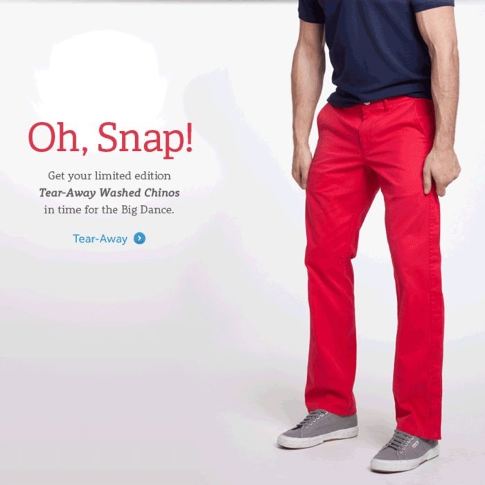 Use purposeful GIFs in imagery for ecommerce emails.