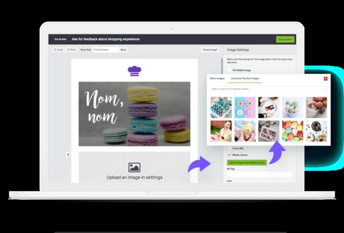  Build a library of user-generated imagery for ecommerce emails.